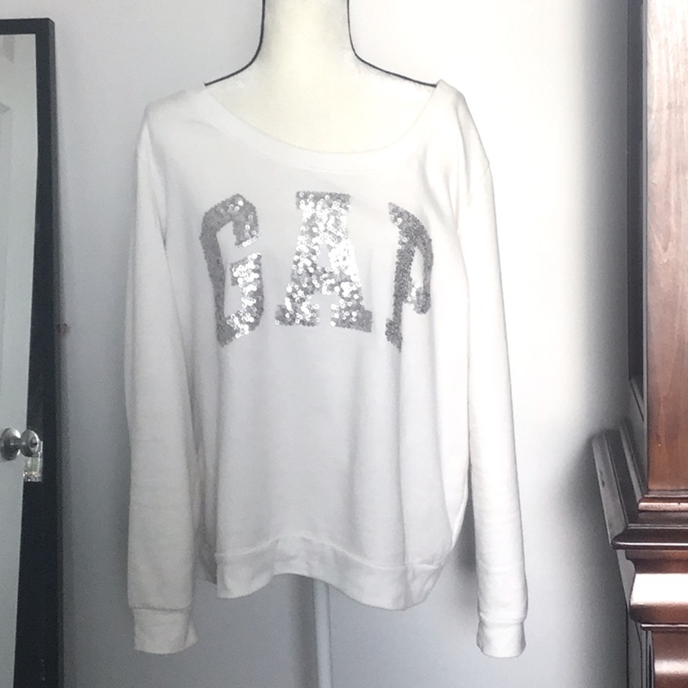 GAP scoop neck sweatshirt 🤍🤍🤍